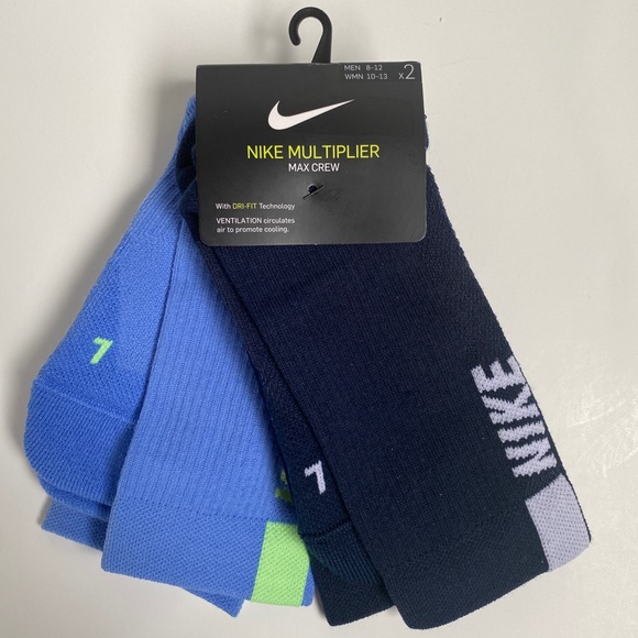 Nike Multiplier Max Crew M 8-12 W 10-13 - Picture 1 of 11